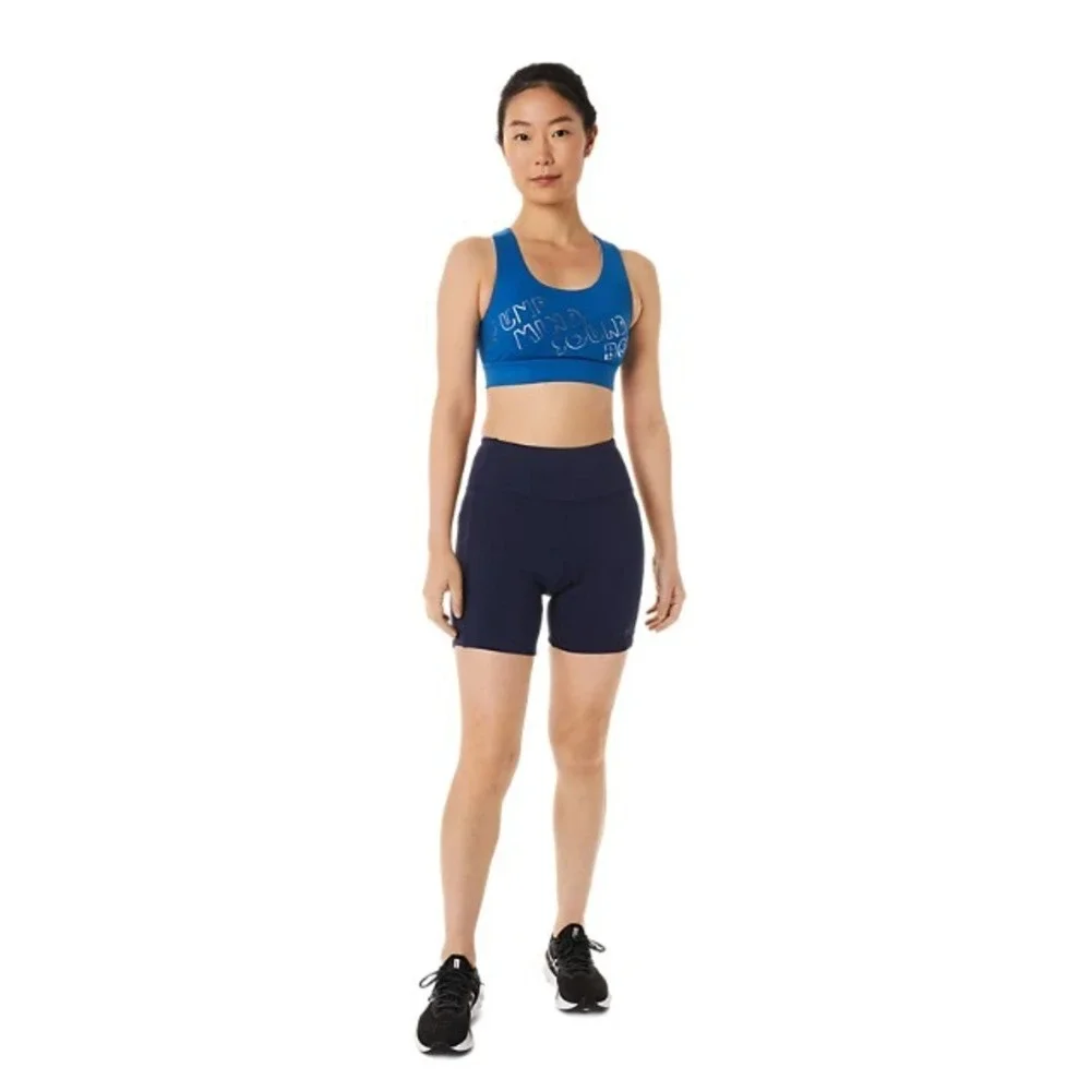 ASICS® (Women's XS) PR LYTE™‎ Sports Bra in Lake Drive/Clear Blue